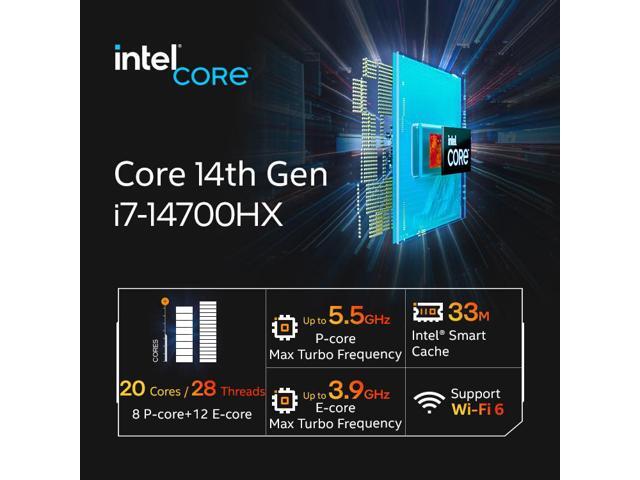 Hasee T8 Pro-16'' GeForce RTX 5070 Laptop GPU, Intel i7-14700HX-5.5GHz, AI Ready Gaming Laptop, 16GB DDR5 RAM, 1TB SSD, 16'' 180Hz QHD 100%sRGB...