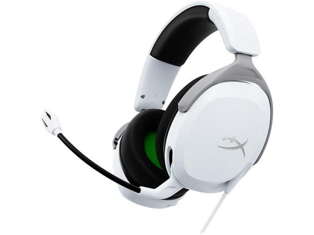 HyperX CloudX Stinger 2 Core - Gaming Headset for Xbox, Lightweight Over-Ear headsets with mic, Swivel-to-Mute Function, 40mm Drivers - White
