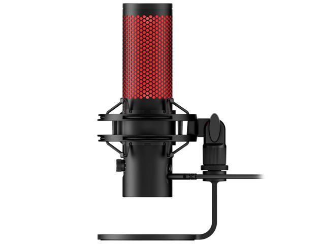 HyperX - QuadCast 2 Wired Multi-Pattern USB Electret Condenser Microphone - Black - image 5