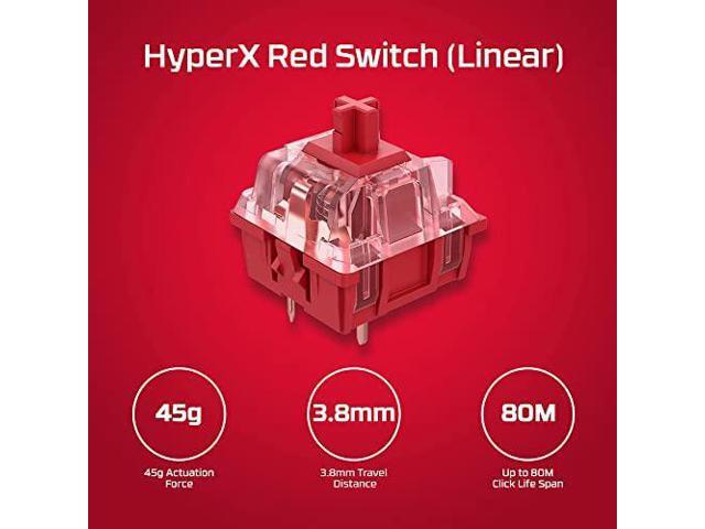 HyperX Alloy OriginsTM PBT Mechanical Gaming Keyboard