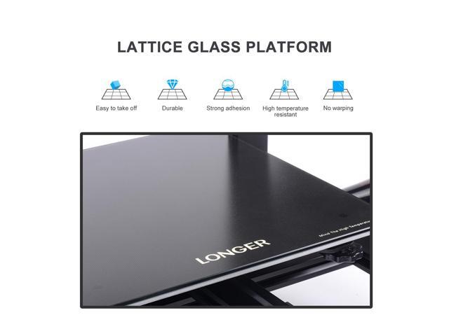 Longer LK5 Pro Large Print Size 300x300x400mm (11.8'x11.8'x15.7') 3D Printer Upgraded with Dual Blower Kit, Open Source, Removable Lattice Glass...