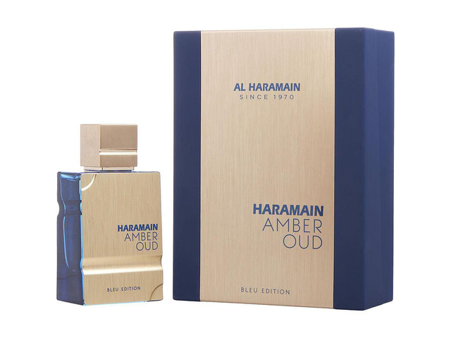 Al Haramain Amber Oud By Al Haramain Eau De Parfum Spray 2 Oz (Blue Edition) For Unisex