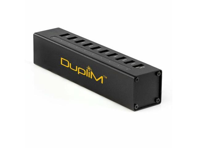 DupliM Inc 1:10 USB 3.0 Flash Drive Duplicator Computer Connected for MAC and PC