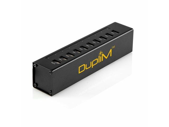DupliM Inc 1:10 USB 3.0 Flash Drive Duplicator Computer Connected for MAC and PC