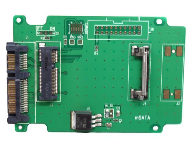 DupliM Inc 50mm mSATA SSD to SATA Adapter 2-pack for Hard Disk Duplicators