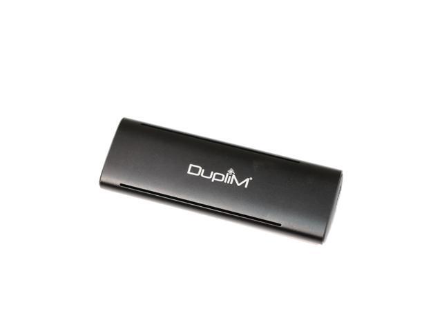 DupliM Inc M.2 NVMe SATA SSD Enclosure Case USB 3.2 Gen2 (20Gbps) NVMe to USB M-Key d/B+M