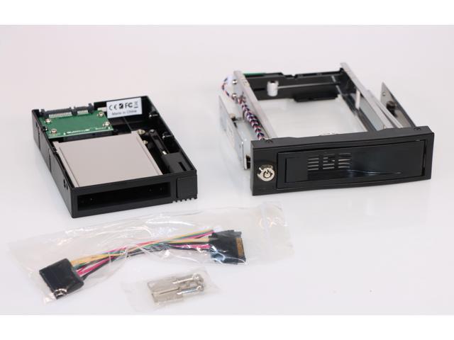 DupliM 5.25in Trayless Hot Swap Mobile Rack for 3.5in HDD and 2.5in Adapter