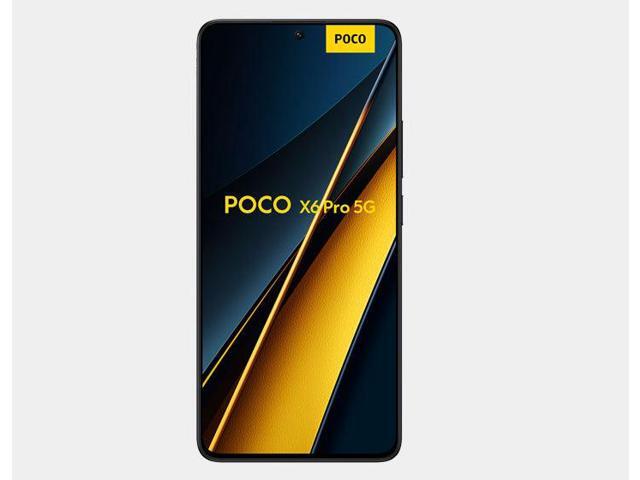 Xiaomi Poco X6 PRO 5G + 4G LTE Global Unlocked (256GB + 8GB) GSM 6.67' 64MP Triple Camera (Tmobile Mint Tello Global) + (Car Fast Car Dual Charger...