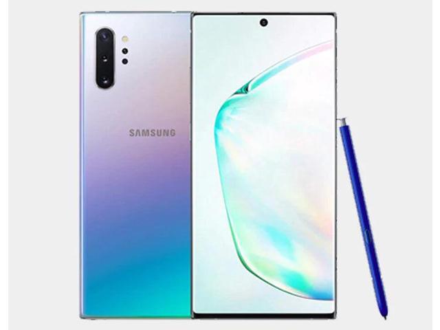 Samsung Galaxy Note 10+ N975F 256GB ROM 8GB RAM Dual SIM GSM Unlocked - Aura Glow