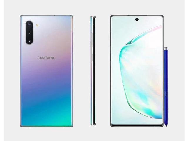 Samsung Galaxy Note 10+ N975F 256GB ROM 8GB RAM Dual SIM GSM Unlocked - Aura Glow