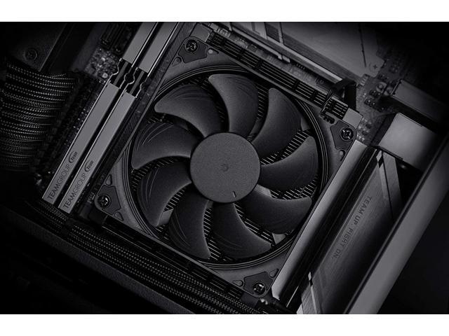 Noctua NH-L9a-AM4 chromax. Black, Low-Profile CPU Cooler for AMD AM4 (Black)