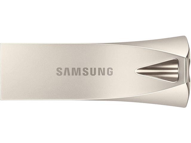 Samsung 256GB USB 3.1 Flash Drive BAR Plus Champagne Silver (MUF-256BE3)
