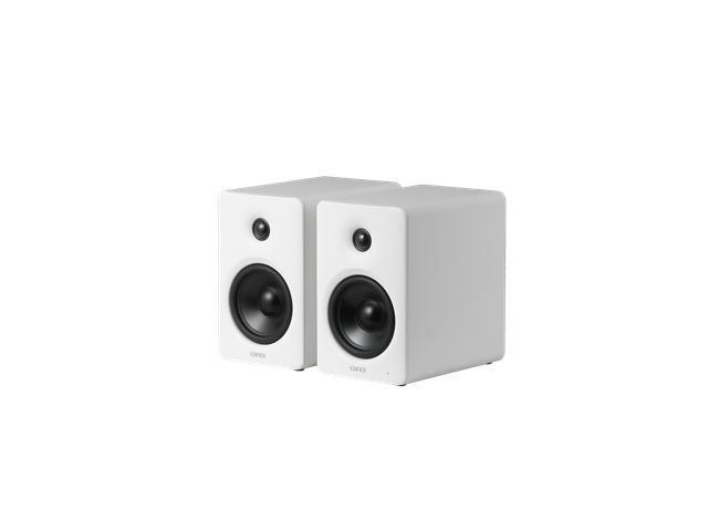Edifier - M90 Active Bookshelf Speakers, Computer Speakers - Bluetooth and Optical Input - 2.0 Speaker (Pair) - White - image 3