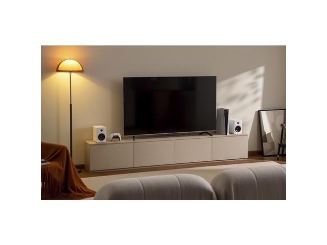 Edifier - M90 Active Bookshelf Speakers, Computer Speakers - Bluetooth and Optical Input - 2.0 Speaker (Pair) - White - image 6