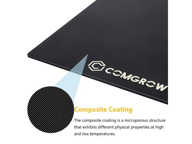 Comgrow 2PCS Ender 3 Pro Glass Bed, Upgraded Tempered Glass Plate with Bed Clips, Ender 3 Build Plate 235x235x4mm for Creality Ender 3 Pro/Ender 3...