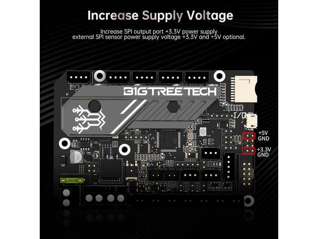 BIGTREETECH SKR Mini E3 V3.0 Control Board 32Bit Silent Board, New Upgrade 3D Printer Parts for Ender 3, Ender3 Pro, Ender 3 V2 (with BLTouch &...