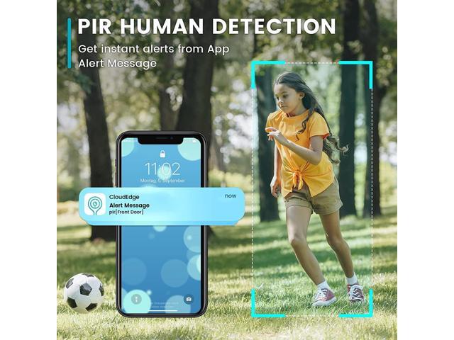 XTU Doorbell Camera with Chime, Video Doorbell Wireless with Motion Zones Customization, Voice Changer, PIR Human Detection, No Monthly fees,...