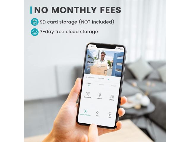 XTU Doorbell Camera with Chime, Video Doorbell Wireless with Motion Zones Customization, Voice Changer, PIR Human Detection, No Monthly fees,...