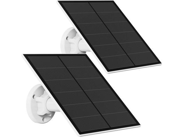Photos - Surveillance Camera 5W Solar Panel for Wireless Outdoor Security Camera Compatible with DC 5V