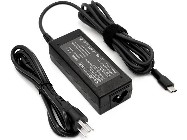 USB Type C 45W Chromebook Charger for HP Chromebook 14 X360 14-ca051wm 14-ca052wm 14-ca091wm ca061dx 14-ca0061dx 14-ca060nr 14-ca020nr 14-ca043cl.