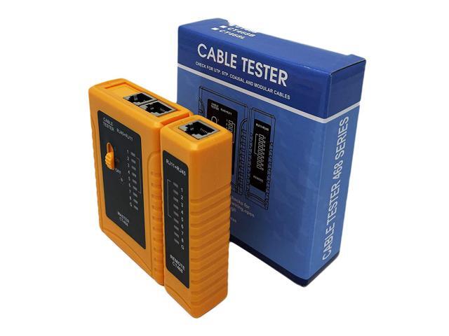 RJ45 Network Cable Tester for Lan Phone RJ45/RJ11/RJ12/CAT5/CAT6/CAT7 UTP Wire Test Tool