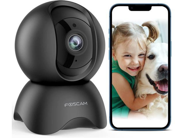 Photos - Surveillance Camera Foscam 5MP WiFi Pet Cameras for Home Security, 2.4GHz Indoor Camera Baby M