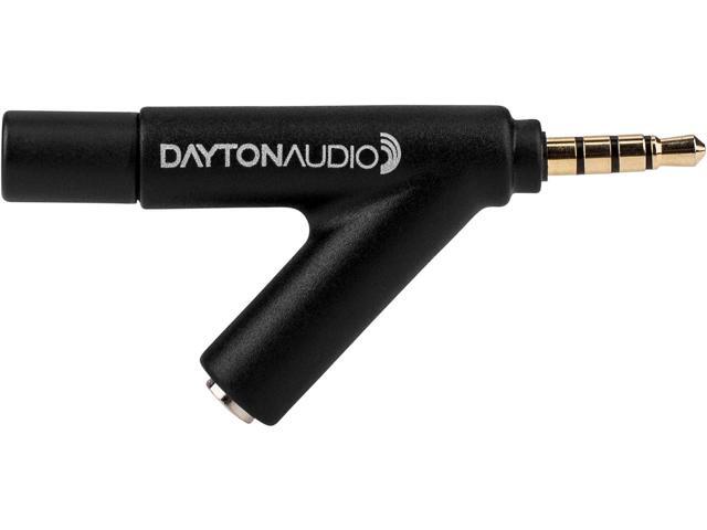 Dayton Audio iMM-6 Calibrated Measurement Microphone for iPhone, iPad Tablet and Android,Black