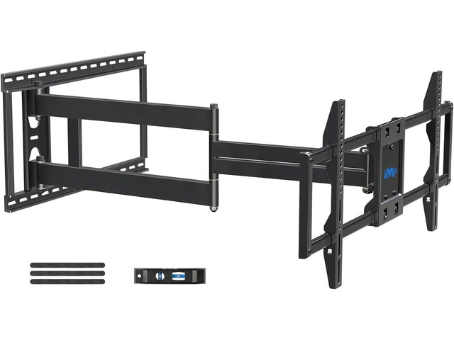 Mounting Dream Long Arm TV Wall Mount for Most 42-90 Inch TV, 40 Inch Long Extension TV Mount Swivel and Tilt, Full Motion TV Mount Fits Max VESA...