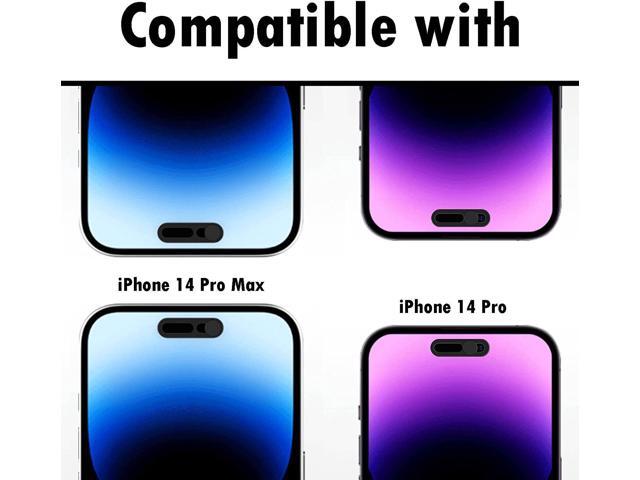 iPhone Camera Cover Protector, Camera Lens Cover Compatible with iPhone 14Pro/14Pro Max,Camera Lens Protector Protect Privacy and Security(2PCS,Black)