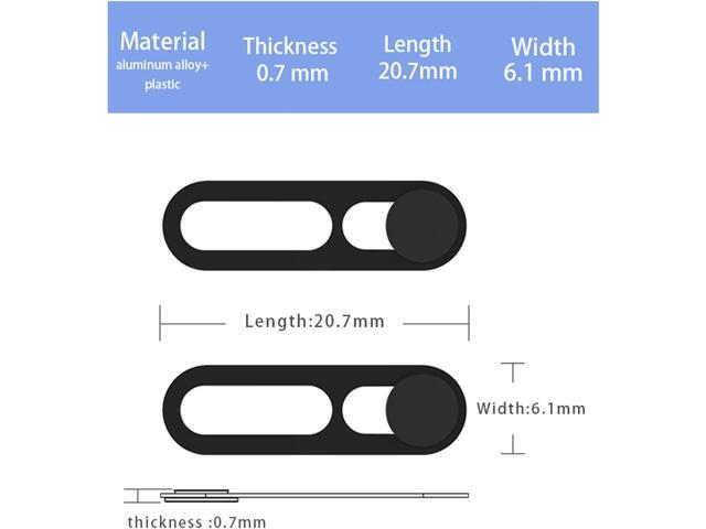 iPhone Camera Cover Protector, Camera Lens Cover Compatible with iPhone 14Pro/14Pro Max,Camera Lens Protector Protect Privacy and Security(2PCS,Black)