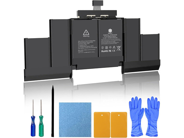 A1398 MacBook Pro Battery A1494 A1618 Replacement for MacBook Pro 15 Inch Retina