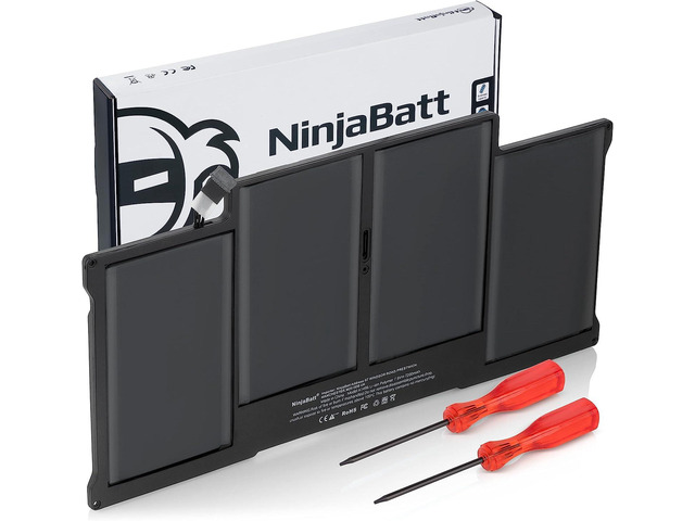 NinjaBatt A1466 Battery for Apple MacBook Air 13 (Mid 2012, Mid 2013, Early 2014