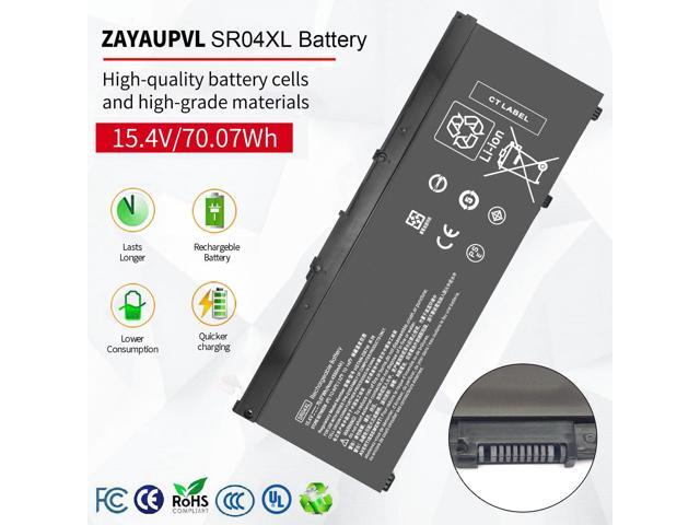 SR04XL SR03XL 917724-855 Battery for HP Omen 15 15-dc0xxx 15-dc1xxx 15-ce0xx 15-cb0xx Series 15-ce198wm 15-ce019dx 15-ce020a 15t-cb2000 15-dc0051nr...