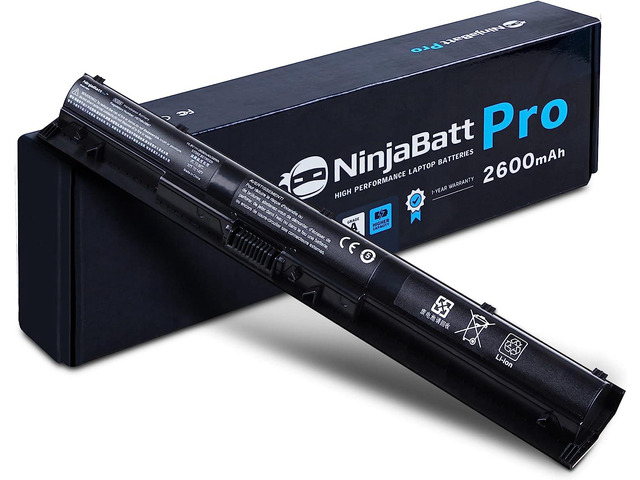 NinjaBatt Pro Battery for HP 800049-001 K104 800010-421 KI04 KIO4 HSTNN-LB6R 17-G121WM TPN-Q160 TPN-Q158 TPN-159 TPN-Q161 TPN-Q162 HSTNN-DB6T...