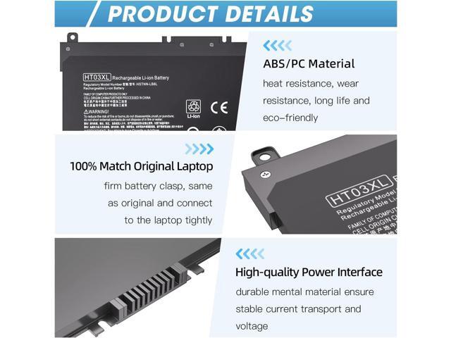 HTO3XL Laptop Replacement L11119-855 HT03XL Battery for HP Pavilion 15-CS3073CL 15-CU0058NR 15Z-CW100 15-CS3153CL 15T-CS200 15-CS0XXX 15-CS2064ST...