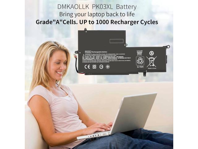 PK03XL 789116-005 788237-2c3 Battery for HP Spectre X360 13-4002dx 13-4003dx 13-4005dx 13-4001dx 13-4100dx 13-4101dx 13-4102dx 13-4103dx 13-4110dx...