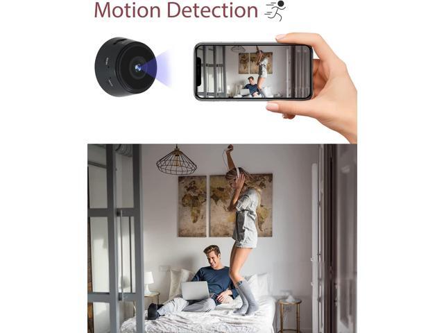 Hidden Camera Wireless Mini spy Camera Hidden Camera WiFi HD 1080P Mini Camera Spy Camera with Motion Detection for Home Security Nanny Pet Camera