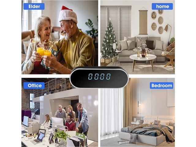 Hidden Camera Wi-Fi Wireless spy Camera with Night Vision / Motion Detection / Loop Recording Nanny cam 1080P Full HD Remote Security Camera Hidden...