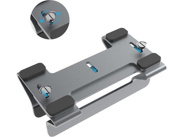 Psitek Aluminum Vertical Laptop Stand Dock Holder, Space-Saving Upright Storage for All MacBook and Laptops, Adjustable Slot Width (10-30mm/0.4-1.2...