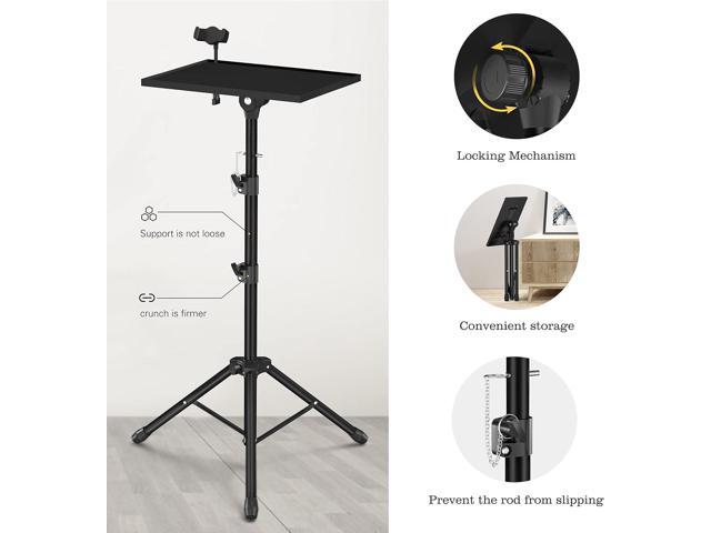 Facilife Projector Stand Tripod,Laptop Tripod Projector Stand Adjustable Height 22 to 47 Inch, Projector Tripod Stand, Tripod for Porjector,...