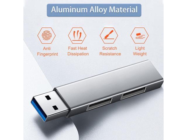 USB 3.0 Hub, VIENON Aluminium 3-Port USB Hub USB Splitter USB Expander for Laptop, Xbox, Flash Drive, HDD, Console, Printer, Camera,Keyborad, Mouse