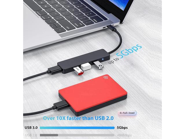 USB Hub 3.0,TYRINHAI USB Port Hub,USB Port Expander,USB Splitter for Laptop,PC,Computers,TV,Surface Pro,Mobile HDD.