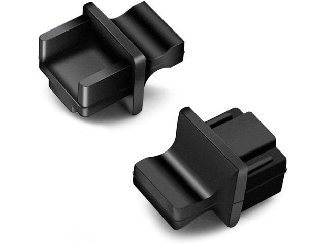 Silicone 100pcs RJ45 Dust Cover Ethernet Hub Port Plugs RJ45 Anti-Dust Cover Cap Plugs Ethernet/LAN Protector for Copper RJ45 Female Jack Port for...