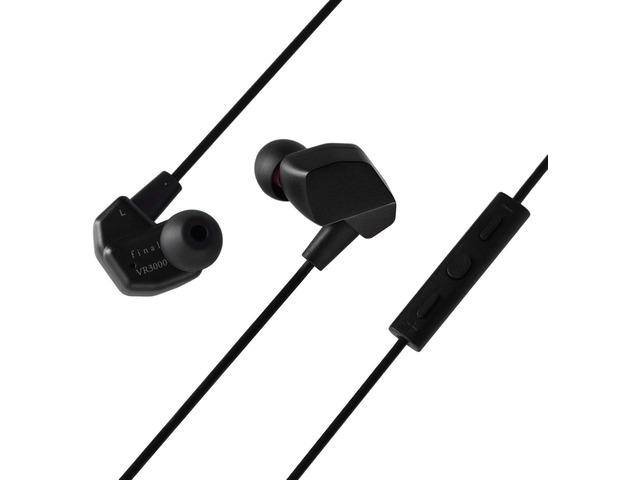 Final VR3000 Gaming Earphones for Immersive Spacious Experience - Open World Adventure, Virtual Reality & Spatial Environments - in-Line Microphone...