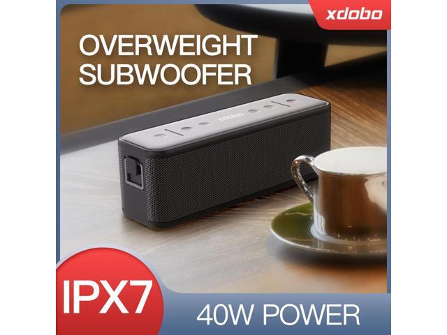 Binygo 40W Portable Wireloss Bluetooth Speaker TWS Stereo Boombox Support TF Card AUX USB Port Power Bank