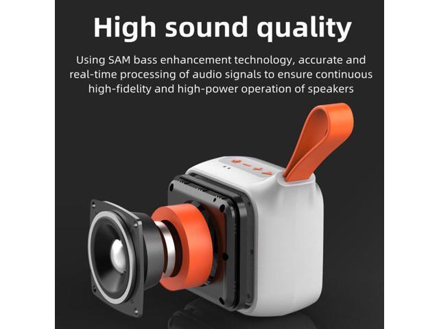 Binygo 12W Bluetooth Stereo Wireless Portable Mini Speaker Outdoor Waterproof High Quality Subwoofer