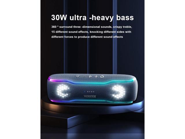 Binygo Portable Caixa De Som Bluetooth Speakers Powerful Mini Wireless Subwoofer IPX7 Waterproof BT Connection Boom Box