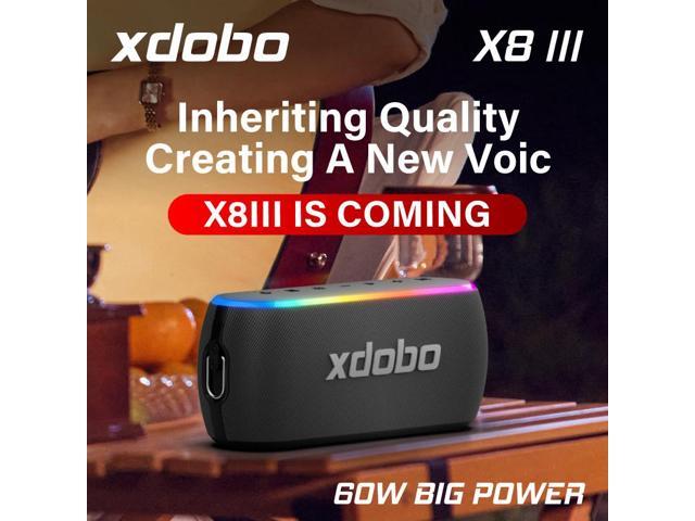 Binygo X8 III Portable Bluetooth Speaker 60W Wireless Bluetooth Speaker BT5.3 Power Bank EQ TWS Subwoofer Outdoor Travel Speaker