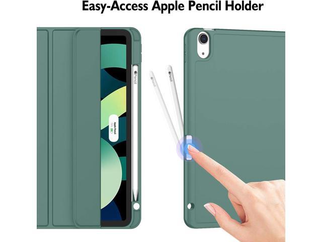ZryXal iPad Air 11 Inch Case M3 (2025) / M2 (2024), iPad Air 5th (2022) / 4th Generation (2020) 10.9 Inch - Smart Cover with Pencil Holder and Soft...