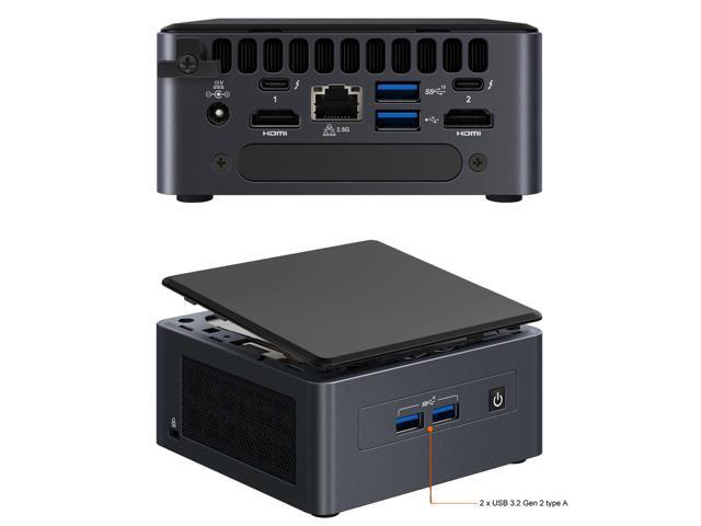 Intel NUC 11 Pro NUC11TNHV7 Tiger Canyon Home & Business Mini PC Mini Desktop 11th Gen Intel Core i7-1185G7 Processor with Intel vPro Technology...